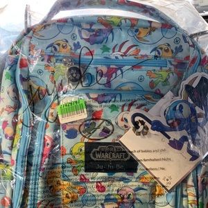 JuJuBe March of Murlocs Be Right Back diaper bag